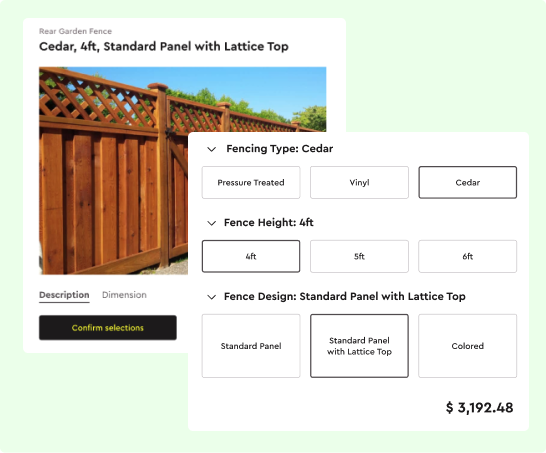 FenceSelection